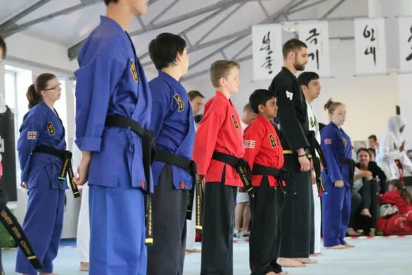 Teen Martial Arts group line-up