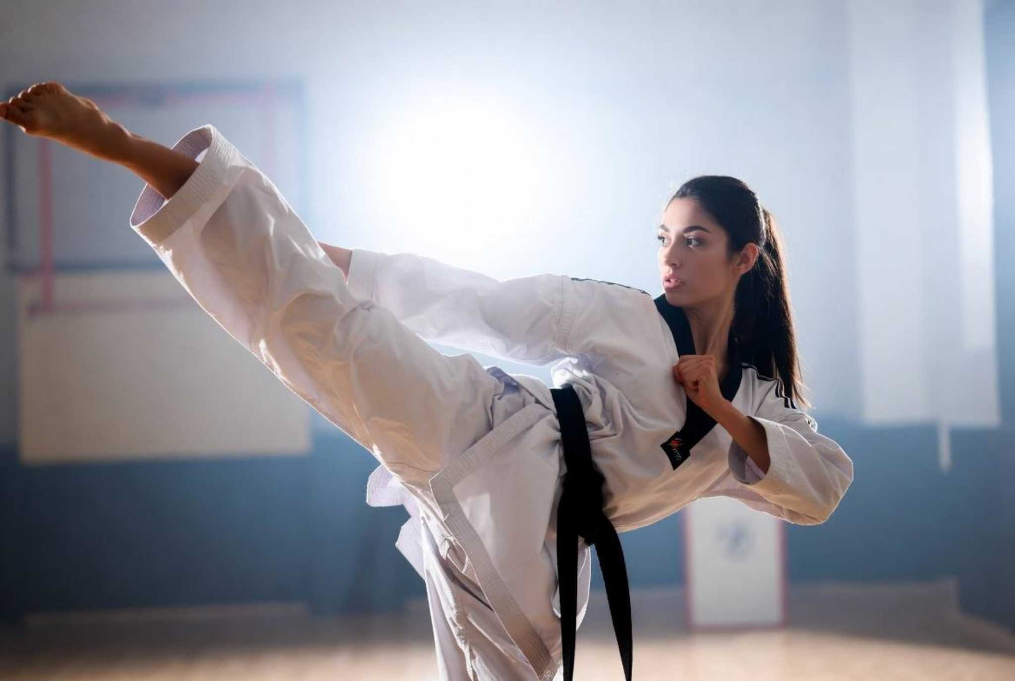 Taekwondo builds confidence.