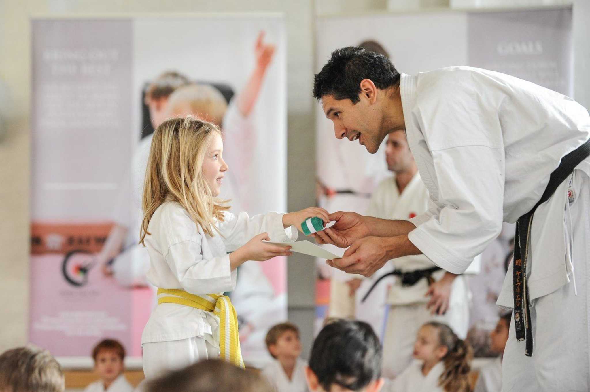 EXPERIENCE THE BENEFITS OF KARATE TRAINING