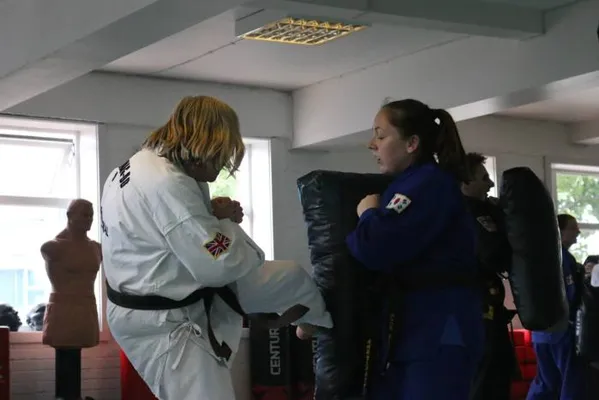 Adult Self Defence sparring session