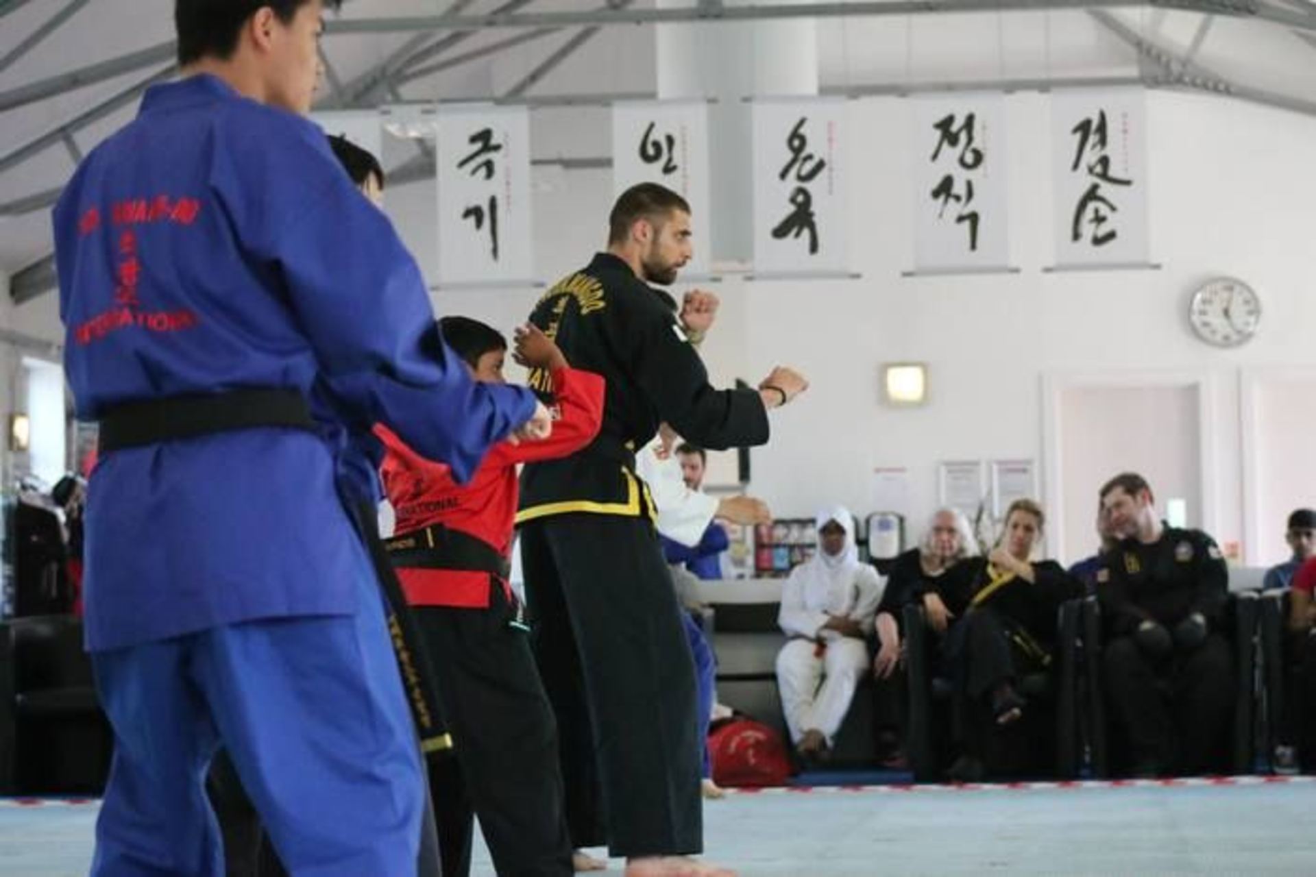 Family Martial Arts demonstration